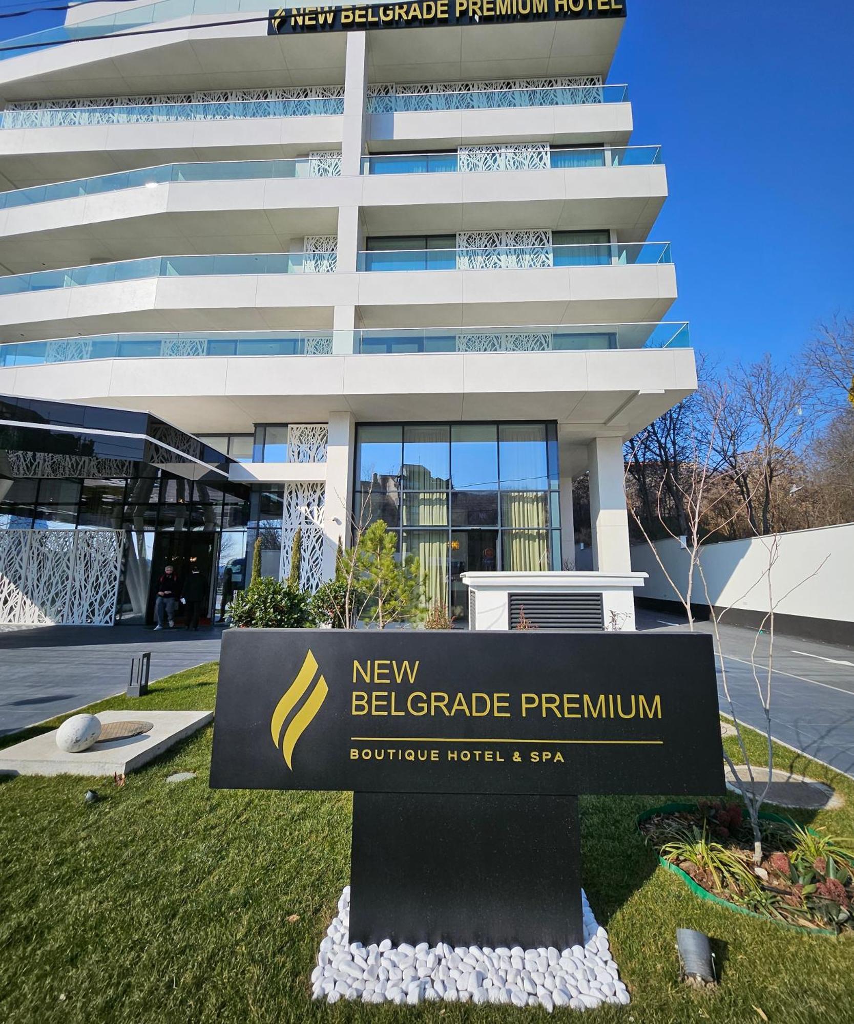 New Belgrade Premium Hotel Eksteriør bilde