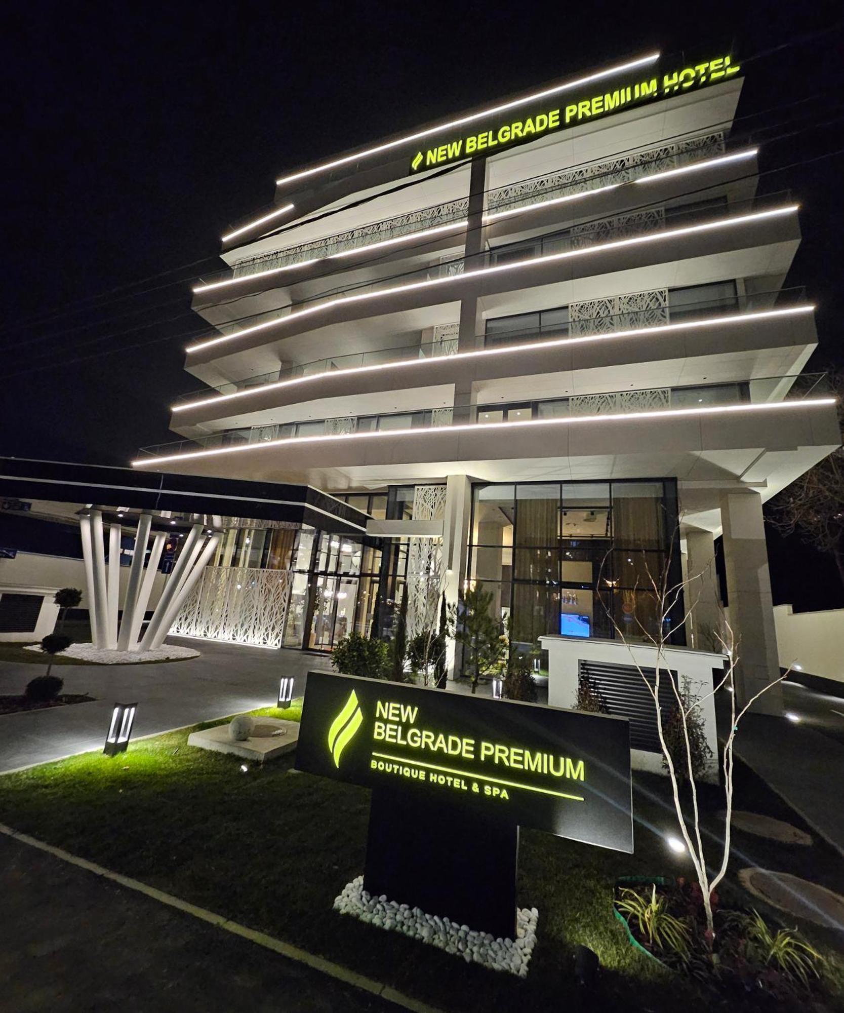 New Belgrade Premium Hotel Eksteriør bilde